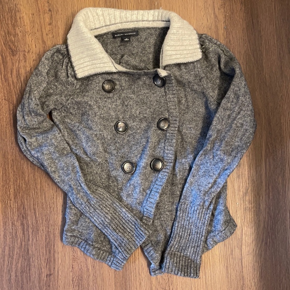 Banana Republic Sailor Sweater(lambswool/cashmere)